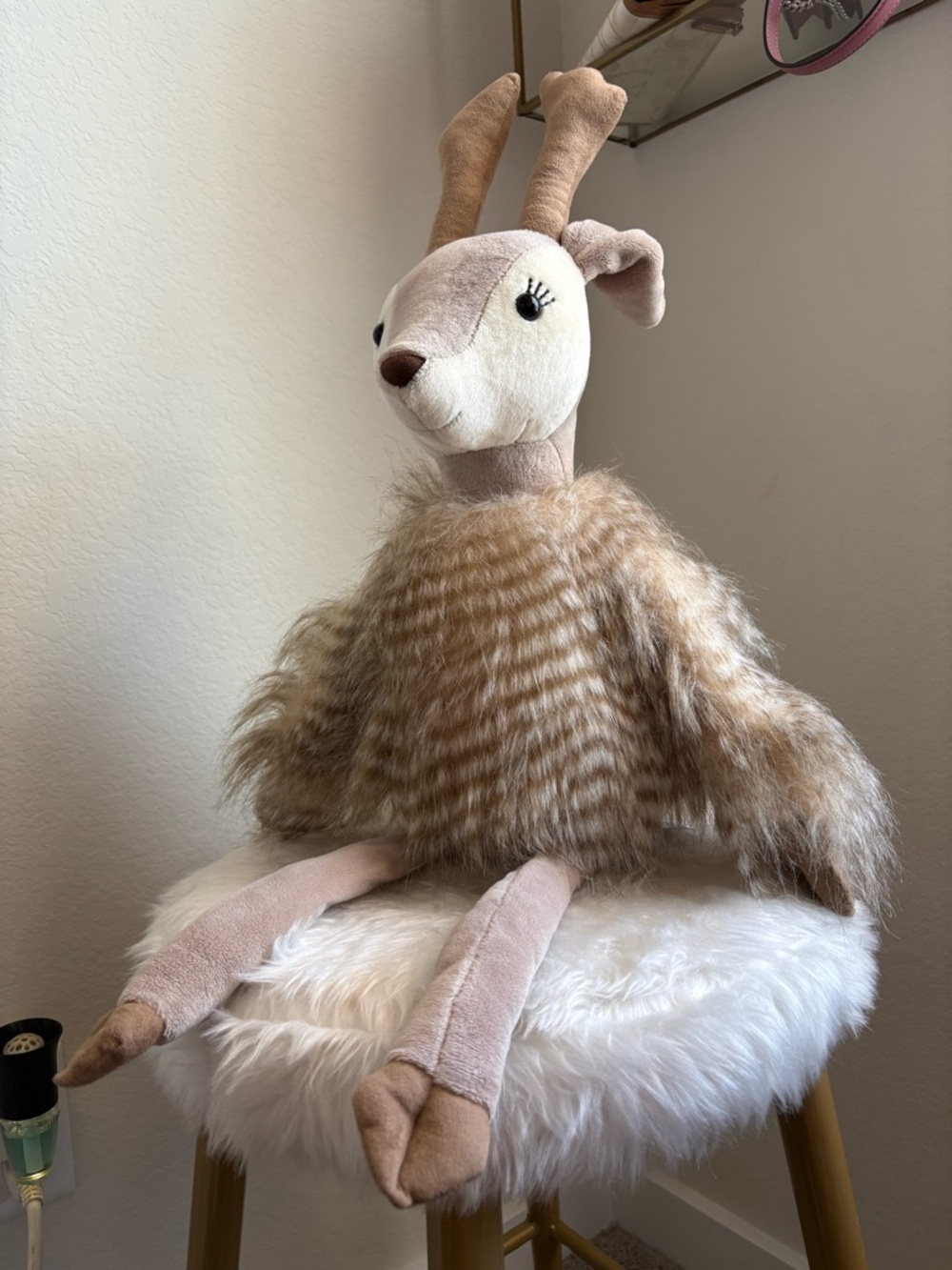 Jellycat Roxie Reindeer Plush Stuffed Animal